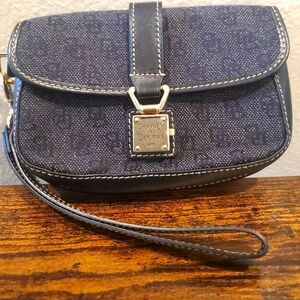 Dooney and Bourke DB Signature Wrislet in Excellent Condition